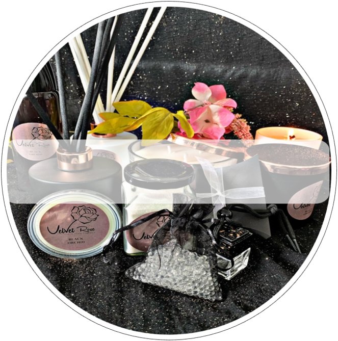 Black orchid gift online set